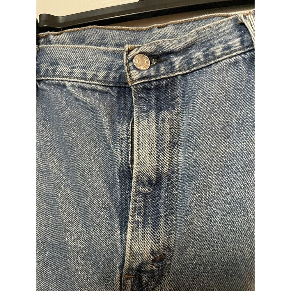 VINTAGE MENS Levi’s 560 Jeans Comfort Fit Straight Leg Size 40x32;Waist 40 In 32 - Picture 2 of 14
